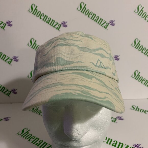 Alpine Design Hat Adjustable Camp Cap Print Mineral Jade Streak Womens One Size - Picture 1 of 7